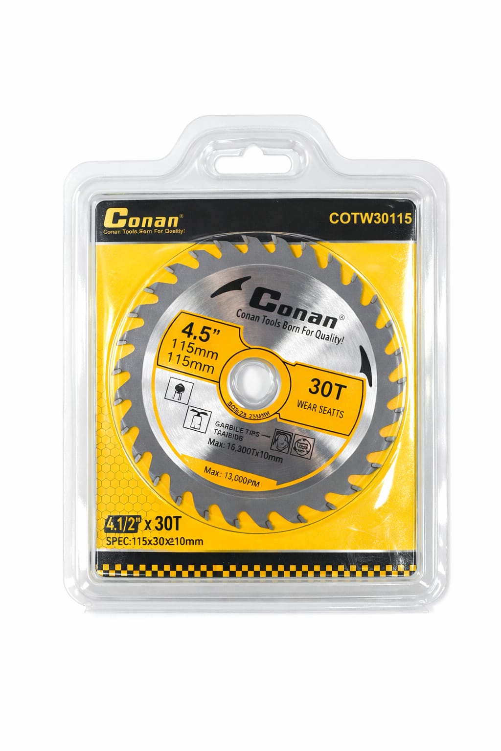 Diamant-Schleiftopf doppelte Reihe 4 1/2 Zoll / 115 mm